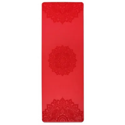 SHARP SHAPE PU YOGA MAT BLOSSOM Jogamatka, červená, velikost UNI