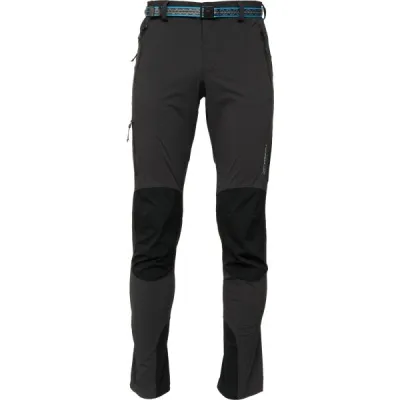 TRIMM TAIPE Pánské stretch kalhoty, tmavě šedá, velikost M