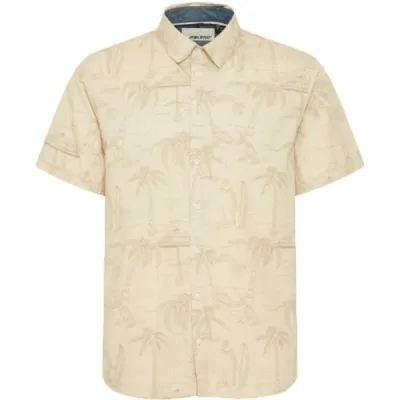 BLEND SHIRT REG FIT Pánská košile, béžová, velikost S