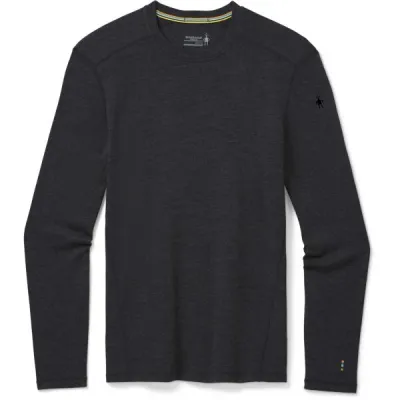 Smartwool CLASSIC THERMAL MERINO BL CREW BOXED Pánské triko, tmavě šedá, velikost M