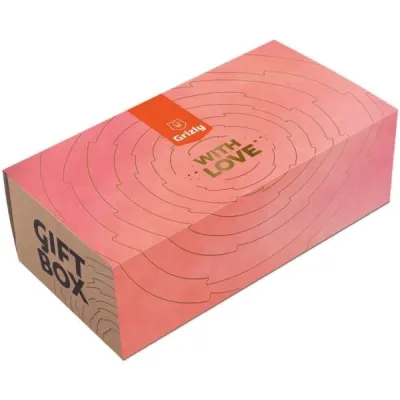 GRIZLY DÁRKOVÝ BOX WITH LOVE, 480 G Dárkový balíček, , velikost 480 G