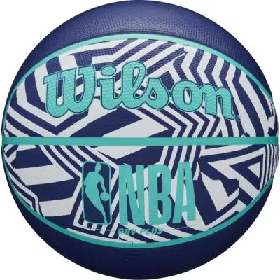 Wilson NBA DRV PLUS Basketbalový míč, modrá, velikost 7