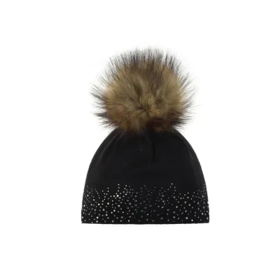 Eisbär čepice Nalin Lux Crystal MÜ UNI černá