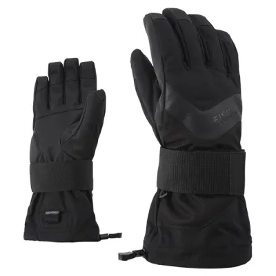 Ziener MILAN AS&reg; Pánské snowboardové rukavice, černá, velikost 10