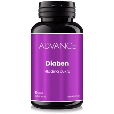 ADVANCE NUTRACEUTICS DIABEN 60 KAPSLÍ - HLADINA CUKRU Doplněk stravy, , velikost UNI