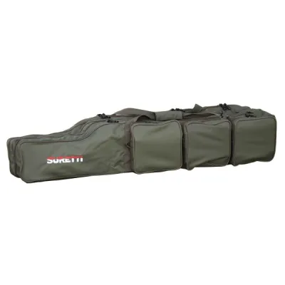 Suretti ROD CASE 110 CM Obal na pruty, tmavě zelená, velikost UNI