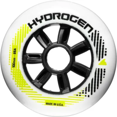 Rollerblade HYDROGEN 100/85A (8PCS) Inline kolečka, bílá, velikost UNI