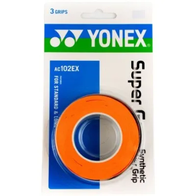 Yonex SUPER GRAP AC 120 Vrchní omotávka, oranžová, velikost UNI