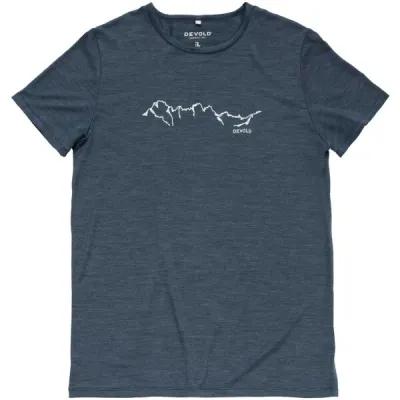 Devold ACTIVE "SKYLINE" TEE MAN Pánské funkční tričko, tmavě modrá, velikost M