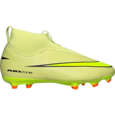 Nike JR ZOOM SUPERFLY 10 ACAD FG/MG Dětské kopačky, žlutá, velikost 35.5