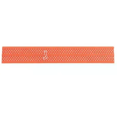JOHAUG HAIRBAND WIDE Široká sportovní čelenka, oranžová, velikost UNI