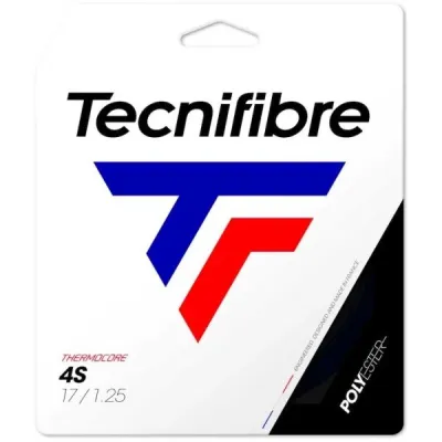 TECNIFIBRE BLACK CODE 4S 1.20 MM Tenisový výplet, černá, velikost UNI