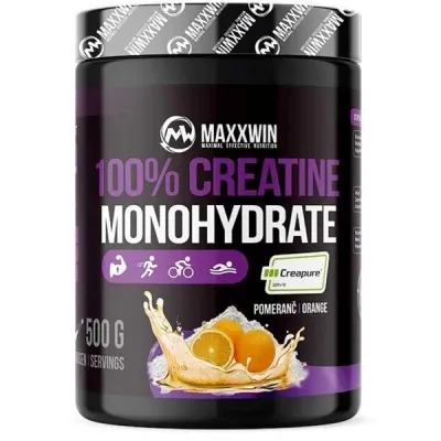 MAXXWIN 100% CREATINE POMERANČ 500 G Kreatinový prášek, , velikost 500 G