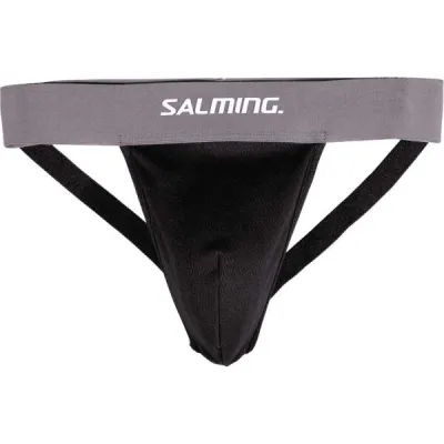 Salming GOALIE JOCK STRAP E-SERIES SR Suspenzor, černá, velikost UNI