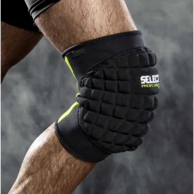 Select KNEE SUPPORT W/BIG PAD 6205 Chrániče na kolena, černá, velikost L