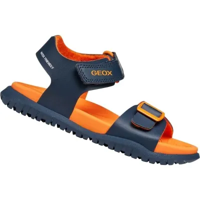 Geox J SANDAL FUSBETTO BOY Dětské sandály, tmavě modrá, velikost 24