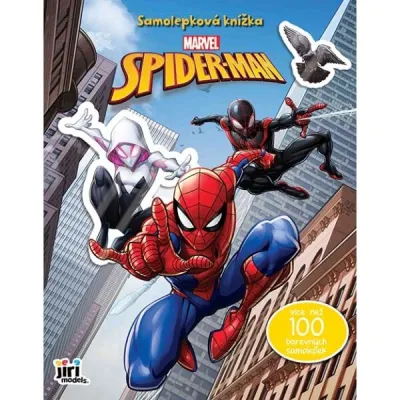MARVEL SPIDERMAN Samolepková knížka, mix, velikost UNI