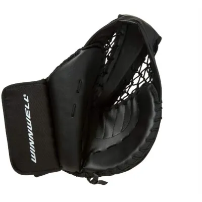 WINNWELL STREET HOCKEY GX6 SR Brankářská lapačka, černá, velikost OS