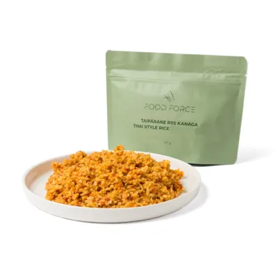Food Force Sušená thajská rýže se zeleninou 150g viz obrázek Dehydrovaná strava