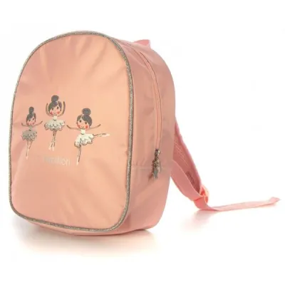 PAPILLON BACK PACK BALLERINA Dětský taneční batoh, růžová, velikost UNI