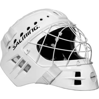 Salming PHOENIX ELITE Florbalová maska, bílá, velikost UNI
