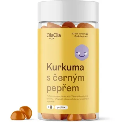 OlaOla KURKUMA S ČERNÝM PEPŘEM Doplněk stravy, , velikost UNI