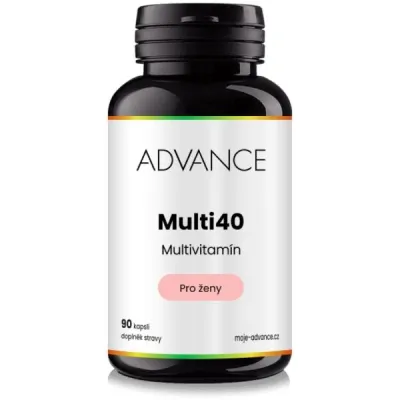 ADVANCE NUTRACEUTICS MULTI40 PRO ŽENY 90 KAPSLÍ - MULTIVITAMÍN Multivitamín pro ženy, , velikost UNI