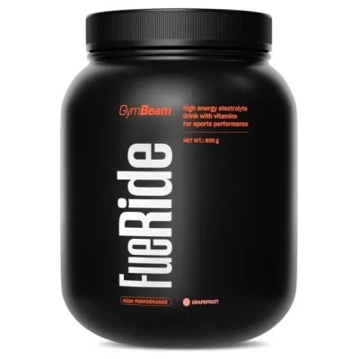 GymBeam FUERIDE - 800 G - VODNÍ MELOUN + JAHODA Sacharidy, , velikost 800 G