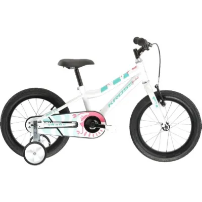 Kross MINI 3.0 D Dětské horské kolo, bílá, velikost 16" (100 - 125 cm)