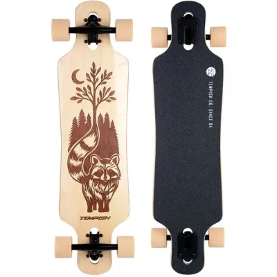 Tempish COON Flexibilní longboard, černá, velikost UNI