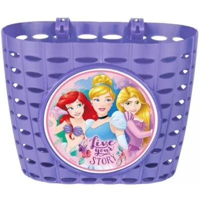 Disney PRINCEZNY Košík na kolo, fialová, velikost UNI