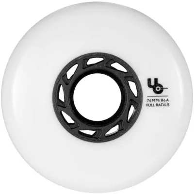 Powerslide UNDERCOVER BLANK TEAM (4KS) Inline kolečka, bílá, velikost 86A