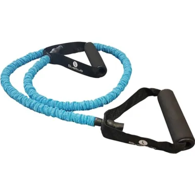 SVELTUS FITNESS POWER TUBE LIGHT Expandér s úchyty, modrá, velikost UNI