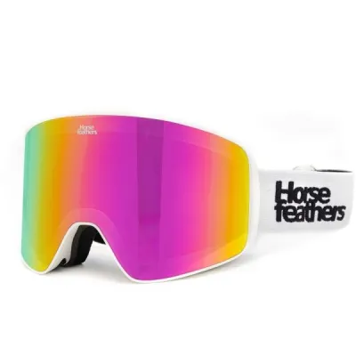 Horsefeathers LYNX Lyžařské/snowboardové brýle, bílá, velikost UNI