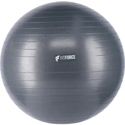 Fitforce GYM ANTIBURST 75 Gymnastický míč / Gymball, šedá, velikost 75