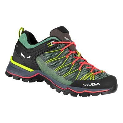Salewa SALEWA Mtn trainer lite GTX EU 41, Feld Green/Fluo Coral Dámské trekové boty