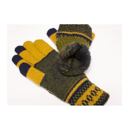 Rukavice EVOLG Mit Mustard x Navy x Olive