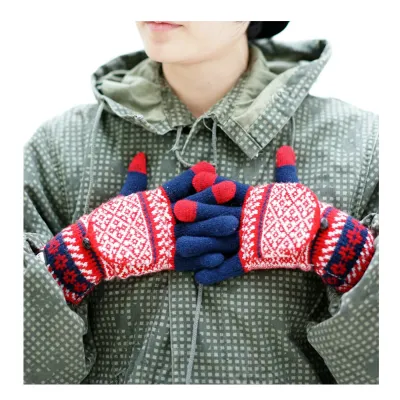 Rukavice EVOLG Mit Navy x Red x White