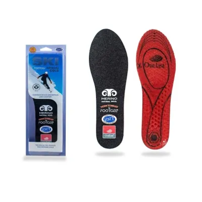 FOOTGEL SKI Gelové vložky, černá, velikost 43-47