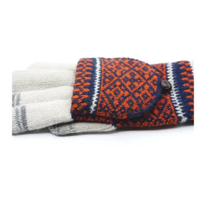 Rukavice EVOLG Mit Light Gray x Orange x Navy