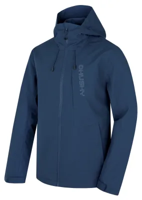 Husky Sita M M, blue Pánská softshell bunda