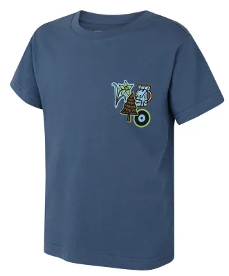 Husky Dětské bavlněné triko Tee Patch K blue Velikost: 152