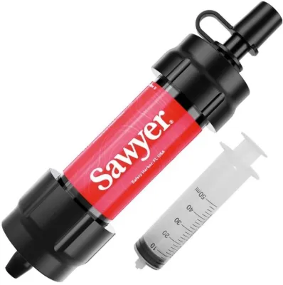 Vodní cestovní filtr SAWYER Single MINI Filter Red - SP120A