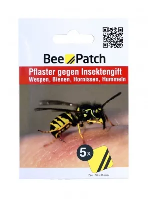 Katadyn Náplast k ošetření včelího/vosího bodnutí 5 ks viz obrázek
