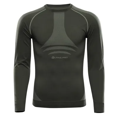 Pánské funkční prádlo - triko alpine pro ambos zelená xl-xxl