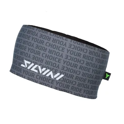 Unisex čelenka silvini agri tmavě šedá/šedá s/m