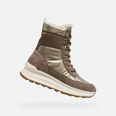 Dámská kotníková obuv geox spherica actif x2 hnědá 38