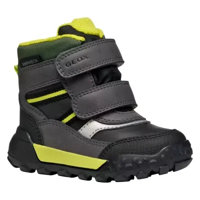 Geox TREKKYUP ABX BOY Chlapecké zimní boty, černá, velikost 27