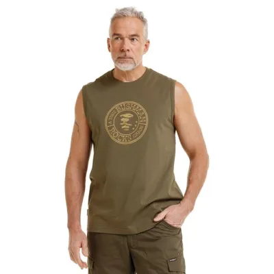 Pánské tílko bushman kunto khaki m