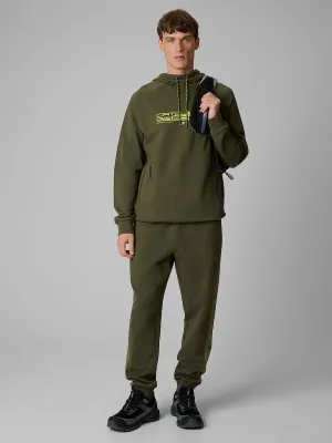 Pánské teplákové jogger kalhoty 4f khaki m